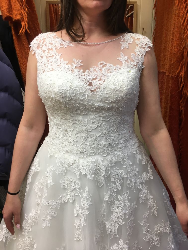 Wedding dress alteration photo 6